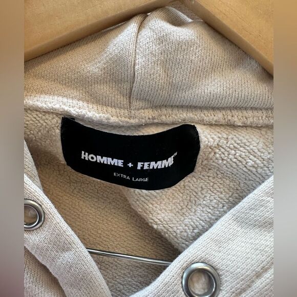 HOMME FEMME Yacht Club Hoodie Cream -
HommeFemmeLA size extra large - Picture 8 of 10